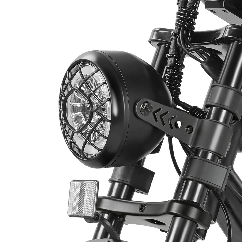 AE8 Bicicleta Elétrica - Detalhe do farol