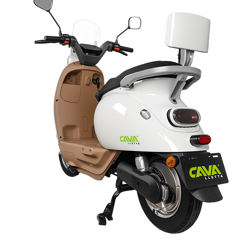 C12 Bicicleta Elétrica - Traseira em perspectiva
