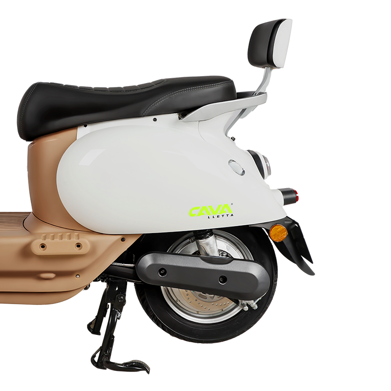 C12 Bicicleta Elétrica - Roda e motor traseiros